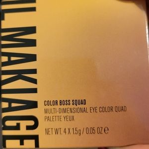 Brand New IL Makiage Color Boss Squad 4 pan eye shadow palette in Call The Shots